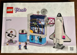 Lego 41713 Friends Space Shuttle Startrampe Anleitung Anleitungsbuch - Bild 1 von 3