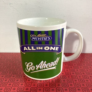 Vintage Mug McVities All In One Go Ahead! Staffordshire Tableware VGC - Picture 1 of 4