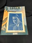 NATIVE AMERICANA sheet music LO-NAH featured by MORTON DOWNEY Sam H. Stept 1926