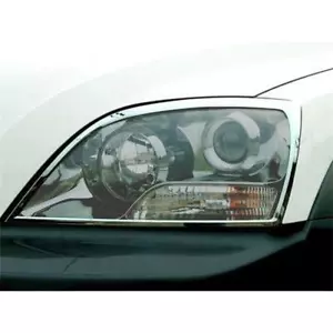 Auto Kleeblatt Chrom Scheinwerfereinfassung Blende Set für Kia Sorento 2003 - 2006 - Bild 1 von 5