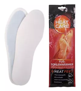 Fußsohlenwärmer Heat Care Wärmesohlen Fußsohlenwärmer Schuhwärmer Einlegesohlen - Bild 1 von 6