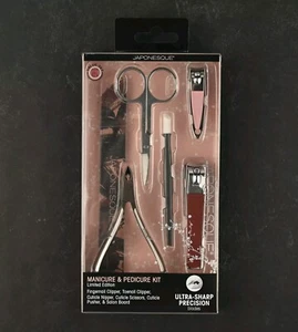 JAPONESQUE Essential Manicure and Pedicure Kit Limited Edition 6 Tools - Picture 1 of 5