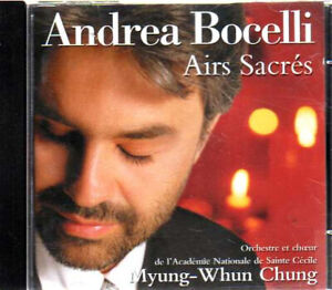 CD LP album ANDREA BOCELLI airs sacrés- orchestre et choeur 16 titres