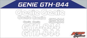 Genie GTH-844 Vinyl Decal Set - Picture 1 of 1
