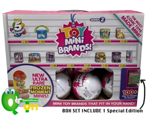Zuru 5 Surprise Toy Mini Brands Series 2 Rare Frozen Moment Minis 24Balls in box - Picture 1 of 3