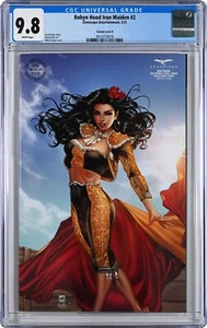 Cubierta Robyn Hood Iron Maiden #2 CGC 9.8 (Febrero 2021, Zenescope) Mike Krome España H - Imagen 1 de 2