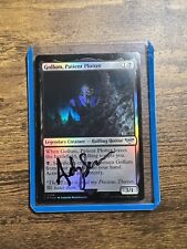 MtG Lord Of  The Rings #84 Gollum, Patient Plotter, signed by actor Andy Serkis.