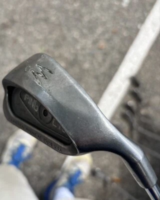 Ping Eye 2 Golf Club Iron Steel Stiff Right Black Dot Wedge Pitching Wedge W - Image 1 of 3