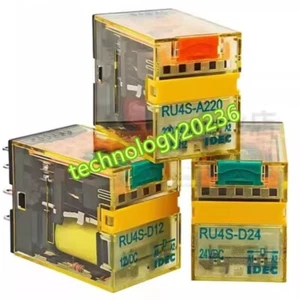 1PC NUEVO IDEC relé RU2S-D24 A220 Ru4s-D24 A110 C D12 8 pines CD-Dc12v #YT - Imagen 1 de 1
