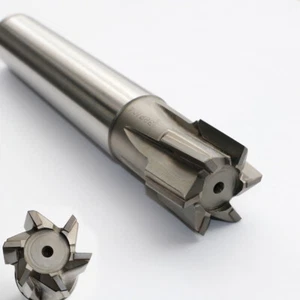 HM Plan & Umfangsfräser Fräser Ø 38 mm VHM Z=6 Nutenfräser Morsekegel MK4 *42A-H - Bild 1 von 2