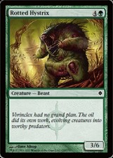 1x Rotted Hystrix - Foil MTG New Phyrexia NM Magic Foil