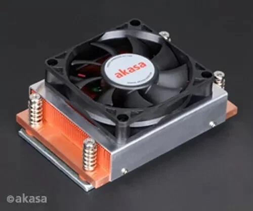 Akasa AK-392 AMD Opteron Low Profile Cooler Fan With Ball Bearing Heatsink - Image 1 of 1