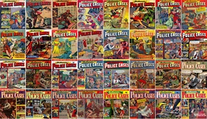 1948 - 1955 Authentic Police Cases Comic Book Package - 33 eBooks on CD - Bild 1 von 3