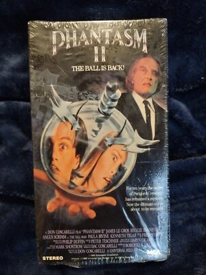 Phantasm II 1988 VHS James Le Gros, Reggie Bannister, Angus Scrimm - Image 1 of 4
