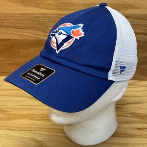 Toronto Blue Jays Hat Blue Fanatics Snapback Trucker Mesh MLB Cap NWT - Picture 1 of 10