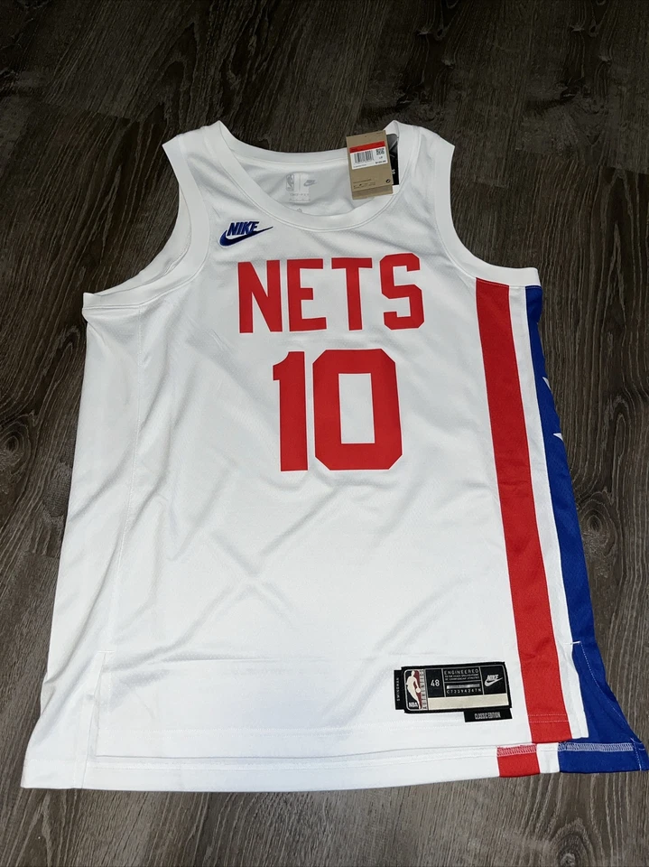 Nike Brooklyn Nets NBA Jersey Mens Large 48 Classic Edition - Ben Simmons #10