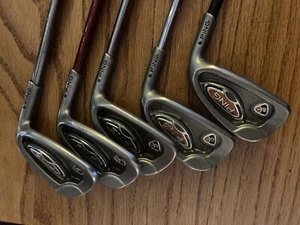 Ping iron set regular flex graphite shaft. - Picture 1 of 8
