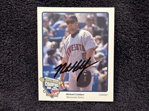 RARE Michael Cuddyer AUTO'D Minnesota Twins 2004 Winter Caravan 4x5 Card, NICE! - Picture 1 of 3