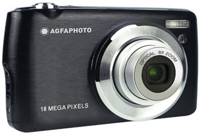 Agfa Photo Realishot DC8200 Digital Camera Black + Case & 16Gb SD Card (UK) BNIB - Image 1 of 4