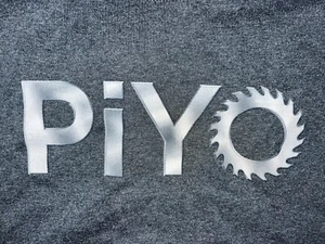 PIYO - BeachBody “I Defined Myself” Men’s  Small T Shirt Dark Heather Gray - NEW - Picture 1 of 5