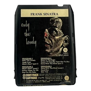 Frank Sinatra Only The Lonely 8 Track Cartridge Tape Vintage UNTESTED 8XY-4533 - Bild 1 von 4