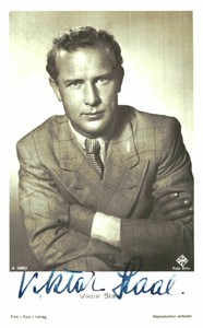 Viktor Staal Original Signature On Ross Card No. 9216 C