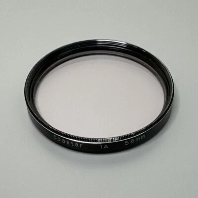 Used Coastar 1A skylight 55mm Lens Filter Made in Japan for 80-200mm tele zoom - Image 1 of 4