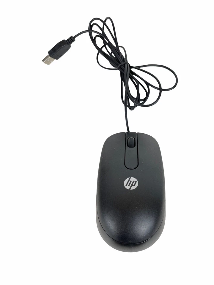 HP 672652-001 USB 2 Button Optical Mouse - Black