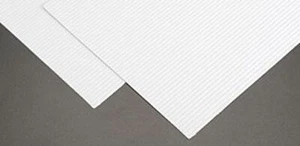 Plastruct 1/16 Clapboard Siding Plastic Pattern Sheet (2) #91550 x - Picture 1 of 1