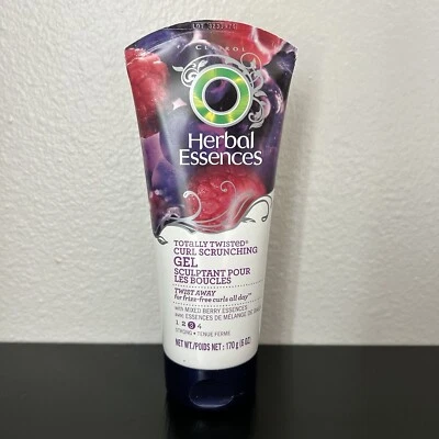 Herbal Essences Totally Twisted Curl Scrunching Gel 6 oz Strong Hold NEW - Image 1 of 2