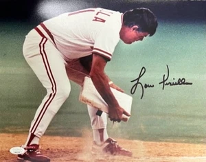 Cincinnati Reds Lou Piniella Signed 11x14 with JSA COA *NO CARD* - Picture 1 of 1