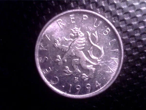 CZECH REPUBLIC 10 HALERU 1994 MAY24F - Picture 1 of 2
