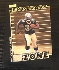 1999 Topps Stadium Club Ricky Williams Emperors of the Red Zone 