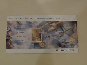 Werbeprospekt United Airlines Alliances = - Bild 1 von 2