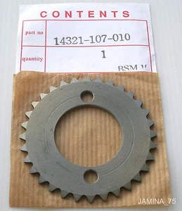 Honda CB100 CL100 CB125S CL125S SL100 SL125 XL100 XL125 TL125 Cam Sprocket NOS - Picture 1 of 1