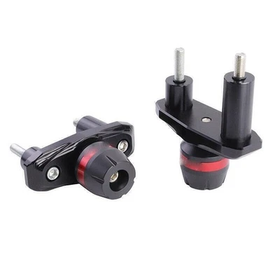 1 par universal protector de barra de choque para moto deslizadores protector barra anti-caída Foto 1 de 4