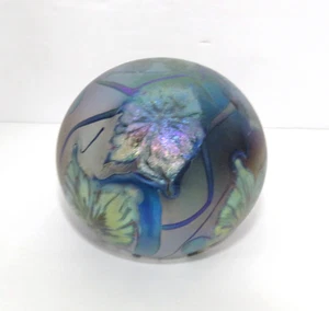 Jeremy Lotton Iridiscente con Pisapapeles Aurene Heart & Vine 2007 - Imagen 1 de 7