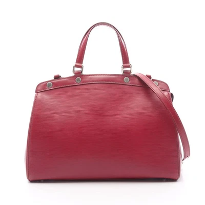 Bolso de Mano Louis Vuitton Blair MM Epi Fucsia Cuero Burdeos 2 Vías #RC3342 Foto 1 de 4