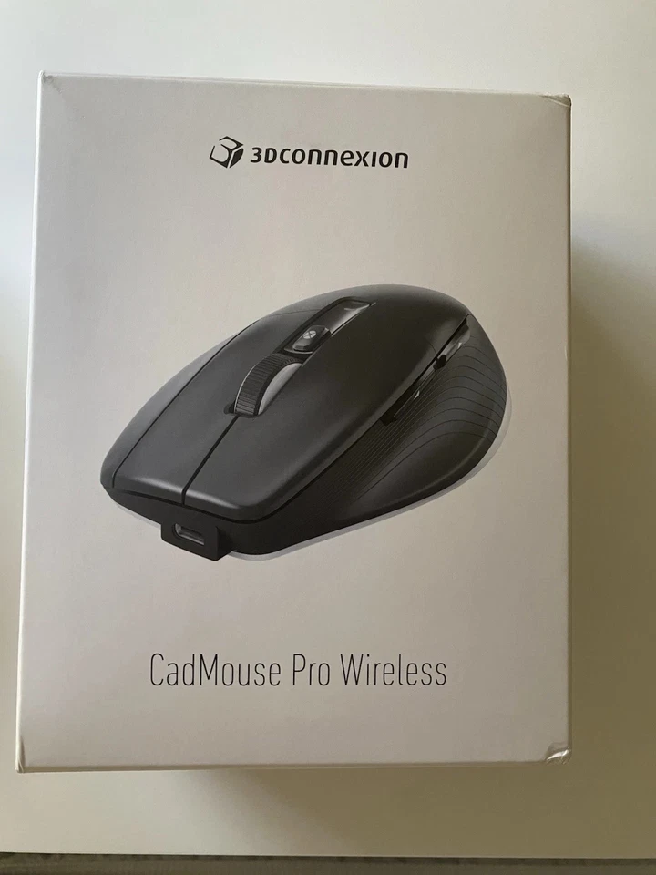 NEW AND SEALED 3DConnexion CadMouse Pro Wireless Mouse with Case 3DX-700078 - Image 1 of 1