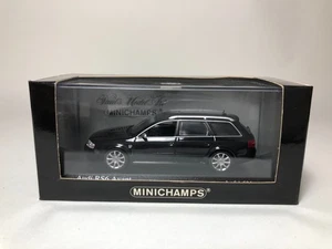 1/43 minichamps Audi RS6 Avant 2002 Black metallic - Picture 1 of 24