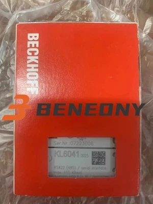Brand New BECKHOFF KL6041-0025 module KL6041-0025 Fast Shipping DHL - Image 1 of 2