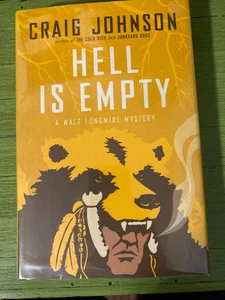 Craig Johnson Hell Is Empty Longmire Series Hard Cover DJ Like New - Picture 1 of 10