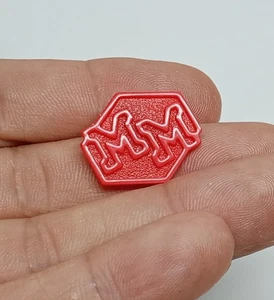 Logo Mighty Max Mega Heads Doom Zones - Imagen 1 de 3