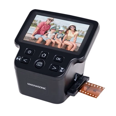 Magnasonic 24MP Film Scanner with 5'' Display Converts Film & Slides into JPEGS - Image 1 of 4