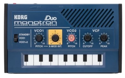 Korg Monotron Duo Dual Oscillator Analog Pocket Synthesizer - Image 1 of 4