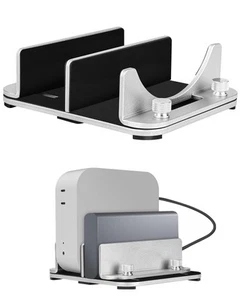 Aluminum Vertical Stand for 2024 Mac Mini M4/M4 Pro - Adjustable range 0.47 "... - Picture 1 of 7
