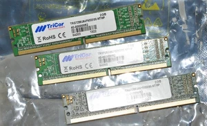 3 × TRICOR 2GB memory TRG7256U64F9333G0 - MTMP - Picture 1 of 1