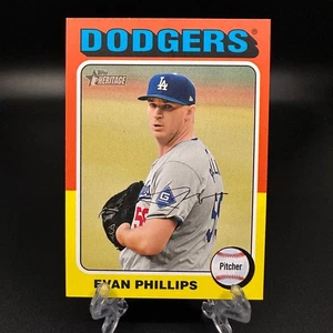 2024 Topps Heritage High Number Evan Phillips #516 LA Dodgers - Bild 1 von 2