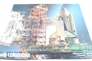 Vintage Hoyle Hail Columbia Space Shuttle Puzzle 550 Pieces - Picture 1 of 4