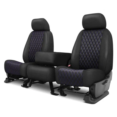 For Mercedes-Benz Sprinter 2500 19-24 Seat Cover Faux Leather Diamond Shield - Image 1 of 3